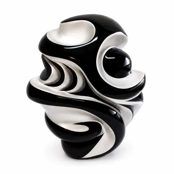 Mi Corazón Plata y Negro