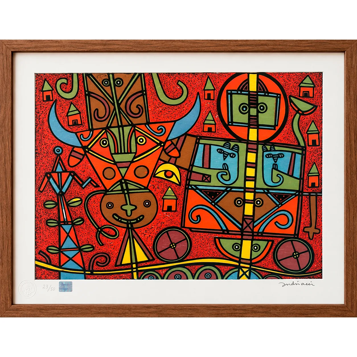 Vaquita con Ruedas (roja)