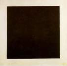 "Cuadrado negro sobre fondo blanco” de Malévich 1913