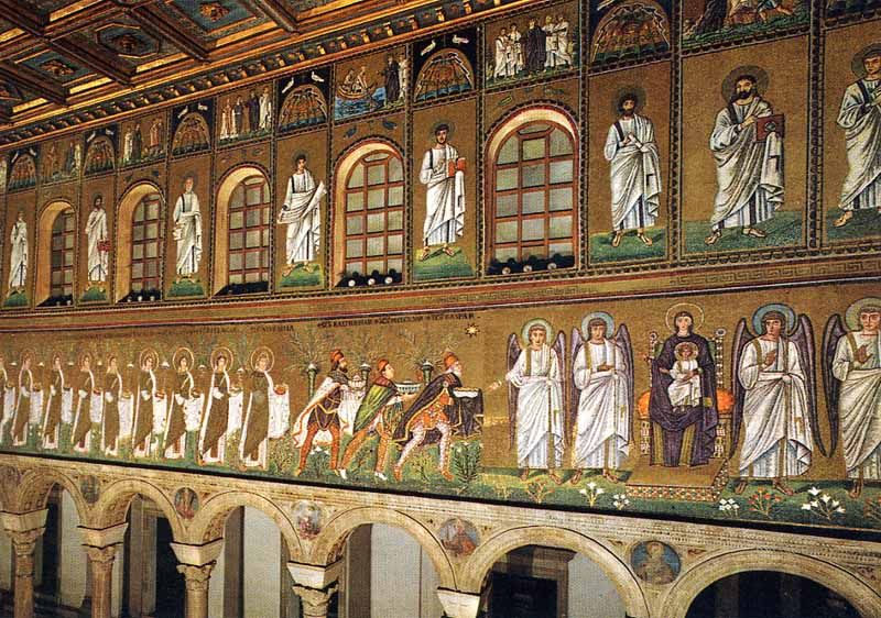 Mosaico de la Basilica de San Apolinar - Capital del Arte