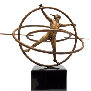 Escultura Hombre Universal Jorge Marin